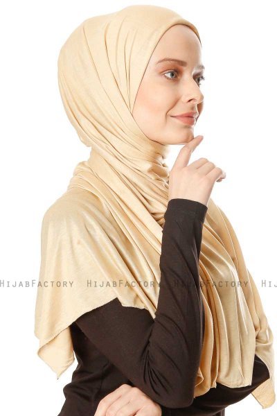 Seda - Hijab Jersey Giallo - Ecardin