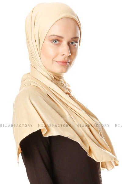 Seda - Hijab Jersey Giallo - Ecardin