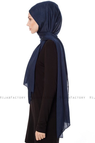 Seda - Hijab Jersey Blu Navy - Ecardin