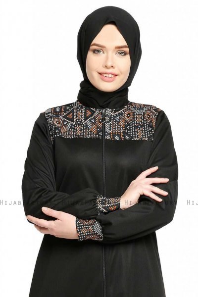 Selda - Abaya Nero - Miss Cazibe