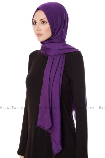 Selma - Hijab Deep Violet - Gülsoy