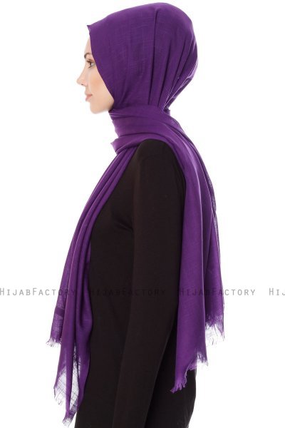Selma - Hijab Deep Violet - Gülsoy