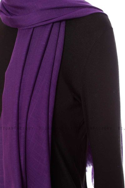 Selma - Hijab Deep Violet - Gülsoy