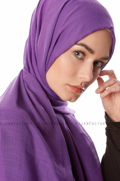 Selma - Hijab Viola Scuro - Gülsoy