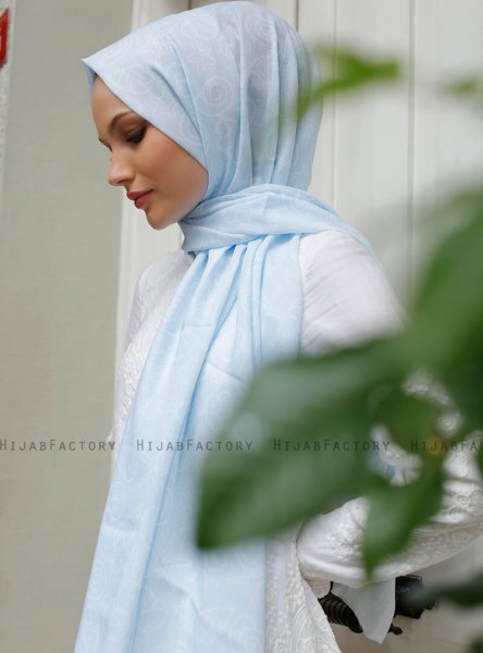 Yumna - Hijab Fantasia Azzurro
