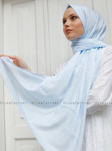 Yumna - Hijab Fantasia Azzurro