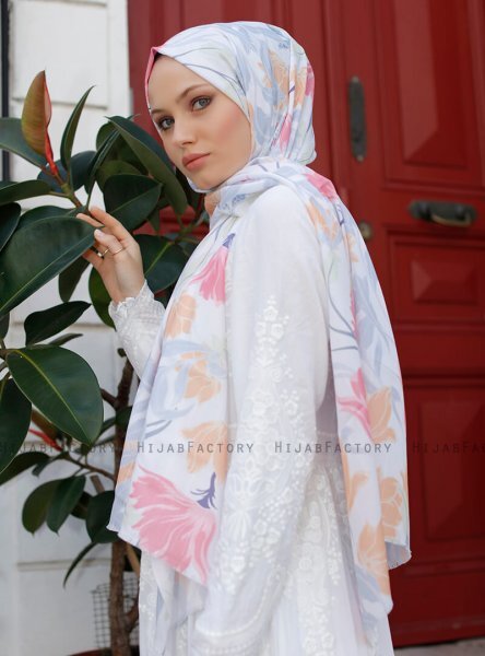 Yumna - Hijab Fantasia Rosa Scuro