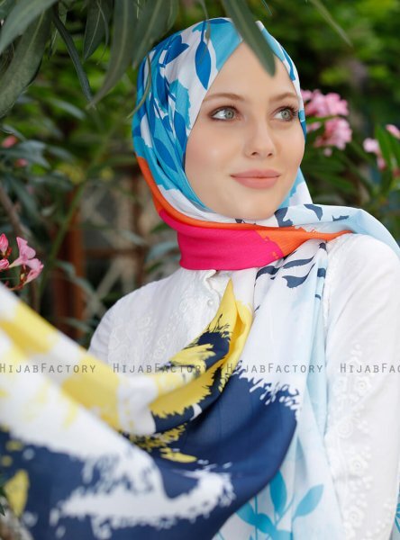 Yumna - Hijab Fantasia Turchese