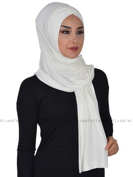 Sofia - Hijab Cotone Pratico Creme