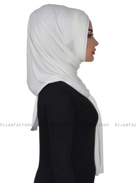 Sofia - Hijab Cotone Pratico Creme