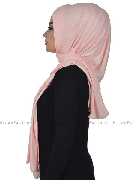Sofia - Hijab Cotone Pratico Rosa Antico