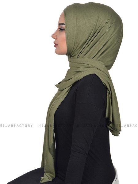 Sofia - Hijab Cotone Pratico Cachi