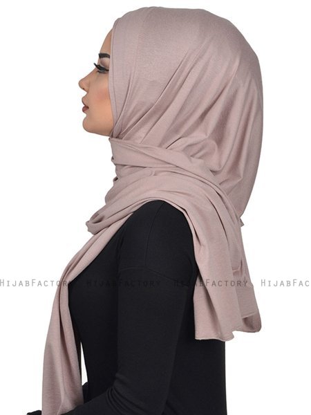 Sofia - Hijab Cotone Pratico Taupe