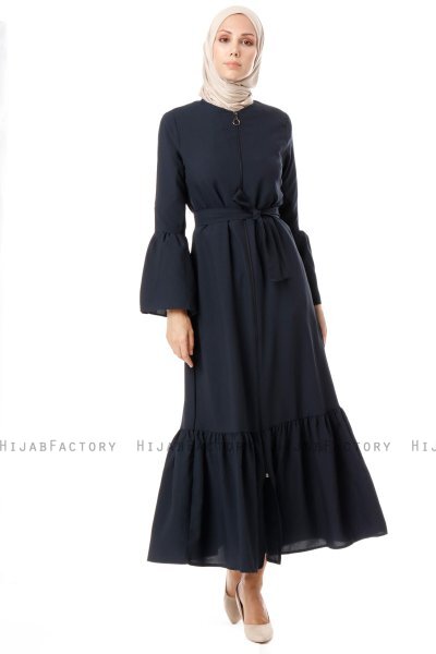 Soraya - Abaya Blu Navy - Miss Cazibe