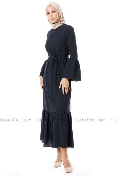 Soraya - Abaya Blu Navy - Miss Cazibe