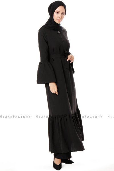 Soraya - Abaya Nero - Miss Cazibe