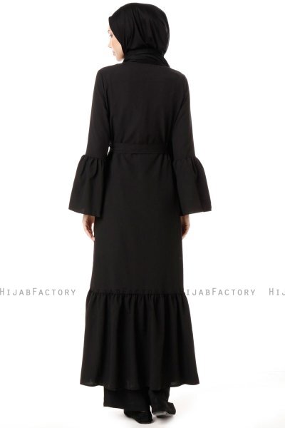 Soraya - Abaya Nero - Miss Cazibe