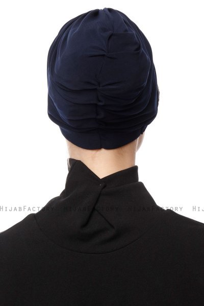 Sumeyye - Turbante Blu Navy