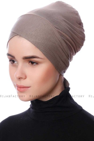 Toulin - Bonnet Taupe Scuro - Ecardin