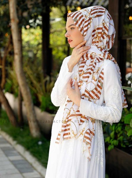 Ulima - Hijab Fantasia Marrone - Sal Evi