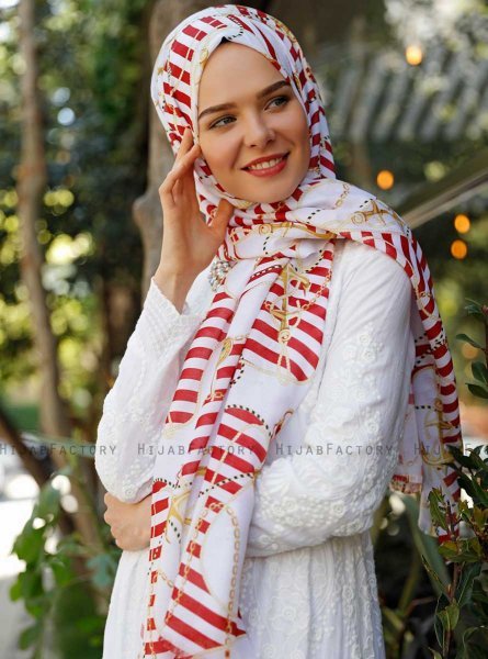 Ulima - Hijab Fantasia Rosso - Sal Evi