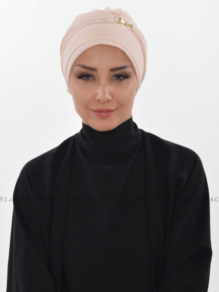 Ulrika Beige Turban Ayse Turban Tasarim 323802b