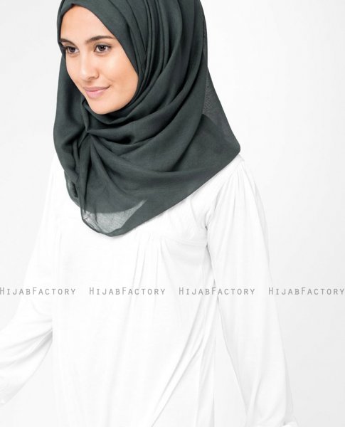 Urban Chic - Mörkgrön Viskos Hijab Sjal InEssence Ayisah 5HA46b
