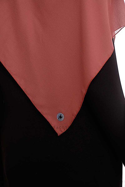 Yara - Hijab Crepe Pratico One Piece Clay