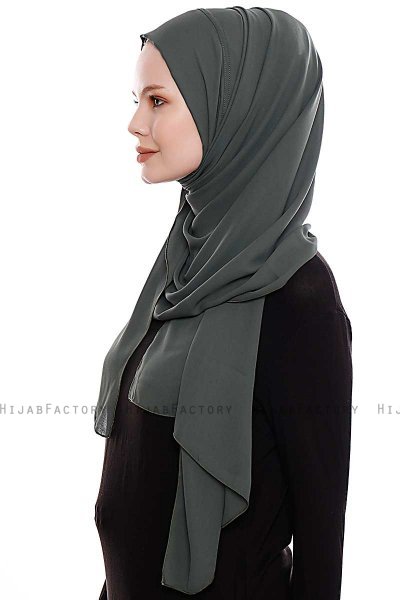 Yara - Hijab Crepe Pratico One Piece Cachi