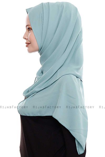 Yara - Hijab Crepe Pratico One Piece Menta