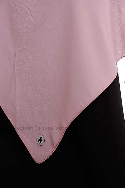 Yara - Hijab Crepe Pratico One Piece Rosa Scuro