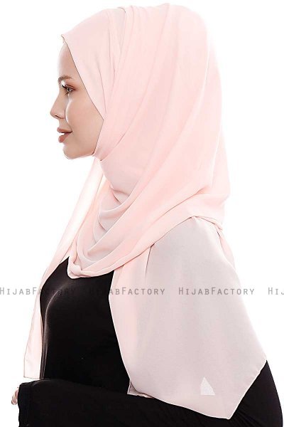 Yara - Hijab Crepe Pratico One Piece Rosa