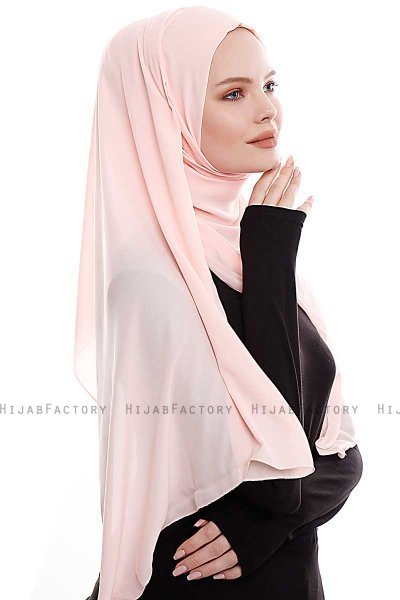 Yara - Hijab Crepe Pratico One Piece Rosa