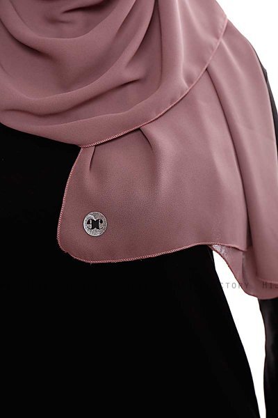 Yara - Hijab Crepe Pratico One Piece Rose Pink