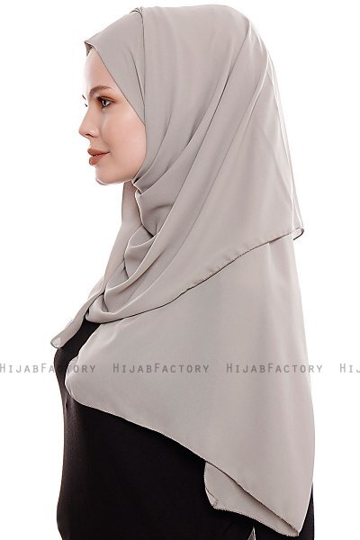 Yara - Hijab Crepe Pratico One Piece Sand