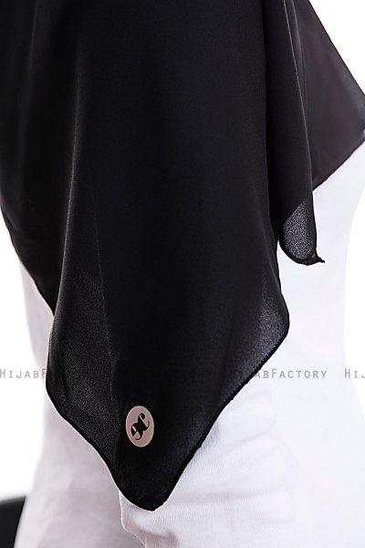 Yara - Hijab Crepe Pratico One Piece Nero