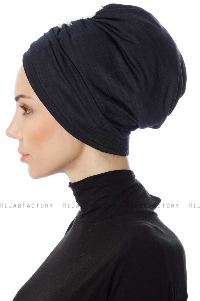 Yonca - Turbante Blu Navy