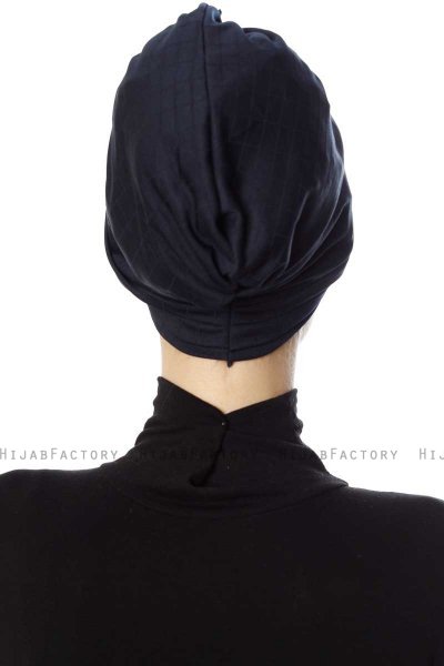 Yonca - Turbante Blu Navy
