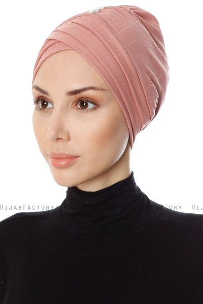 Yonca - Turbante Rosa Scuro