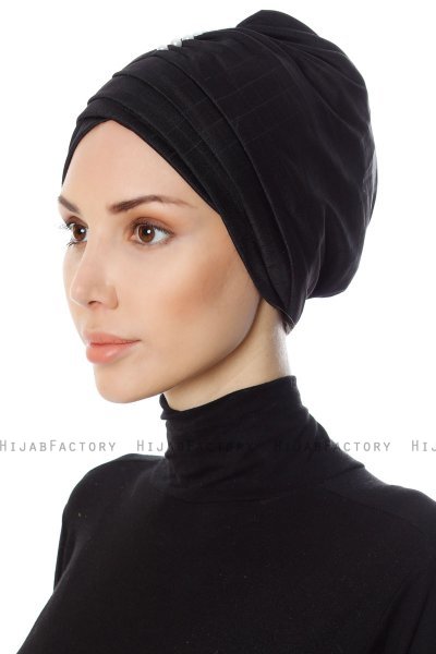 Yonca - Turbante Nero