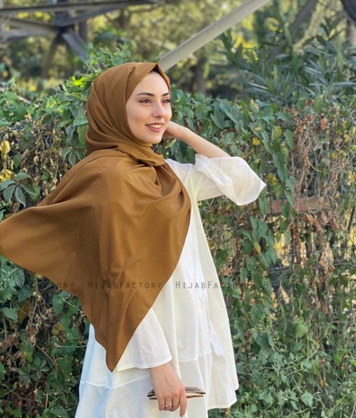 Zahra - Hijab Cammello In Crêpe - Mirach