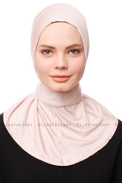 Zeliha - Hijab Pratico Viscosa Rosa Antico