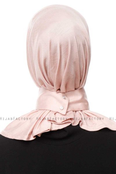 Zeliha - Hijab Pratico Viscosa Rosa Antico