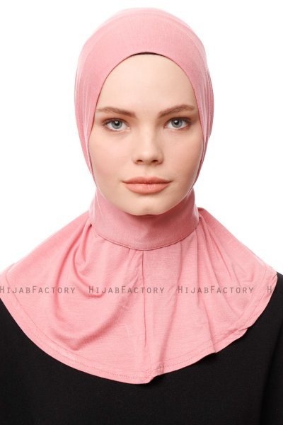 Zeliha - Hijab Pratico Viscosa Rosa Scuro