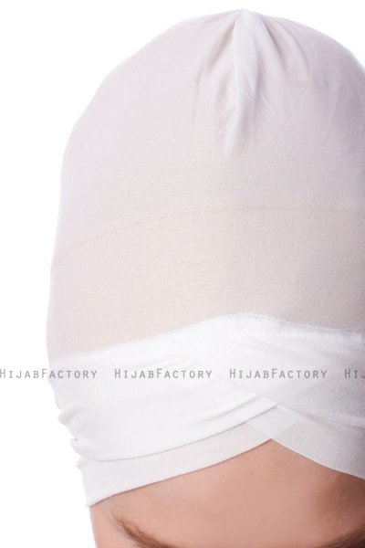 Zeynep - Bonnet Parizien Creme - Ecardin