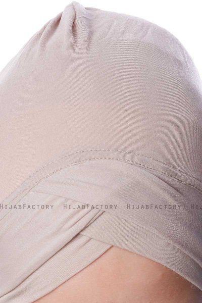 Zeynep - Bonnet Parizien Taupe Chiaro - Ecardin