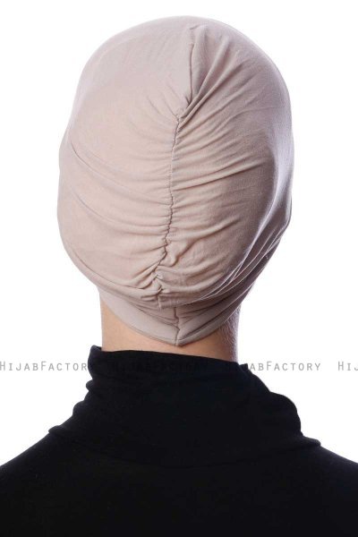 Zeynep - Bonnet Parizien Taupe Chiaro - Ecardin