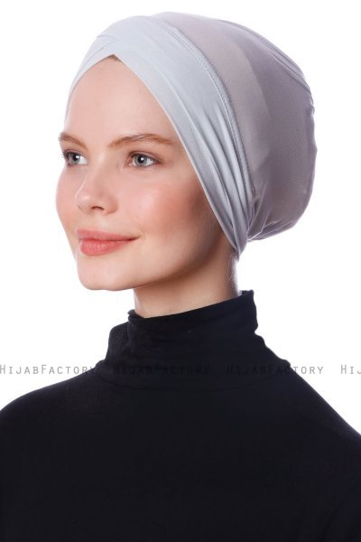 Zeynep - Bonnet Parizien Grigio Chiaro - Ecardin