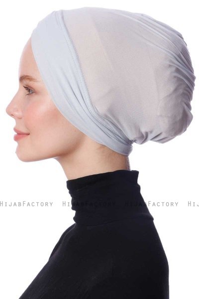 Zeynep - Bonnet Parizien Grigio Chiaro - Ecardin