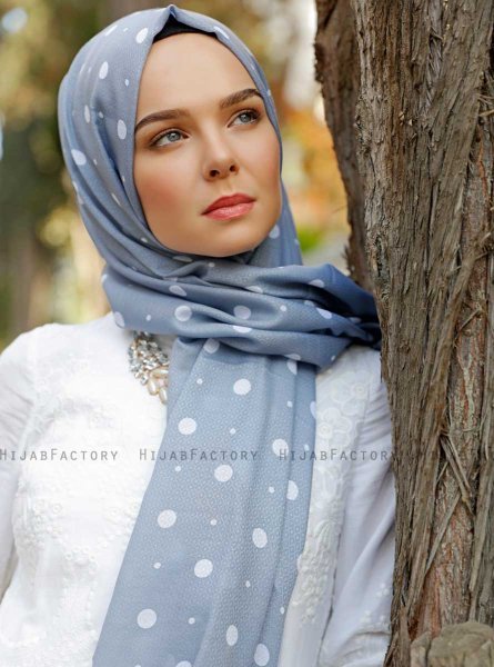 Zinera - Hijab Fantasia Grigio - Sal Evi